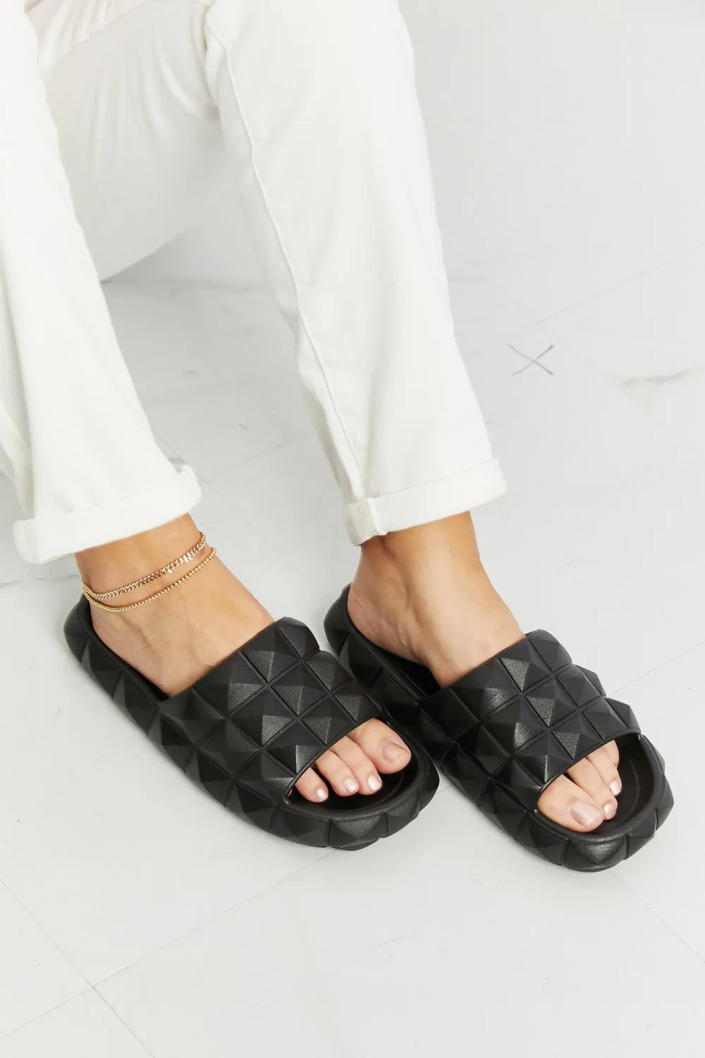 3D Stud Slide Sandal