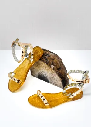 Aria Kid's Dark Gold Sandals