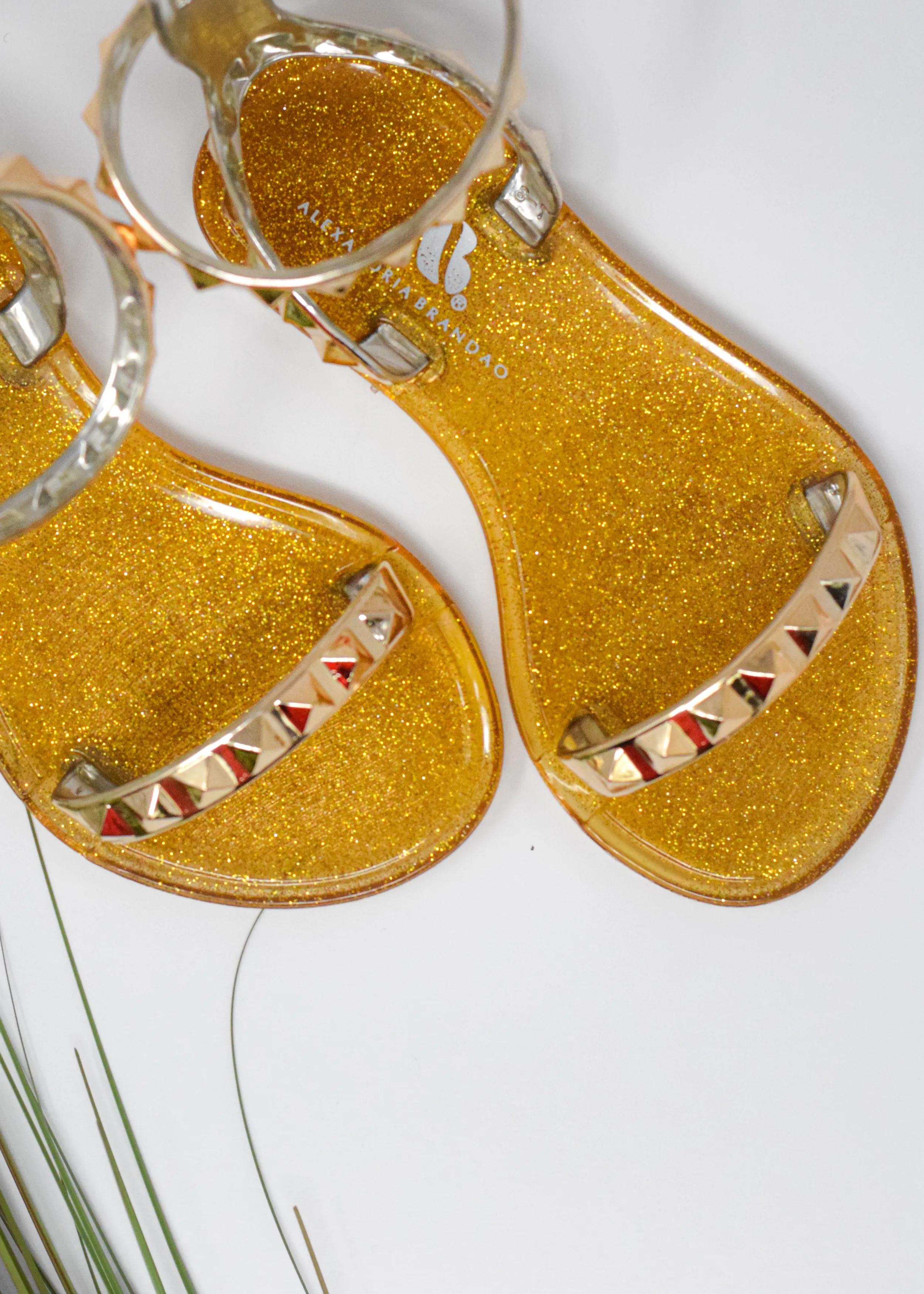 Aria Kid's Dark Gold Sandals