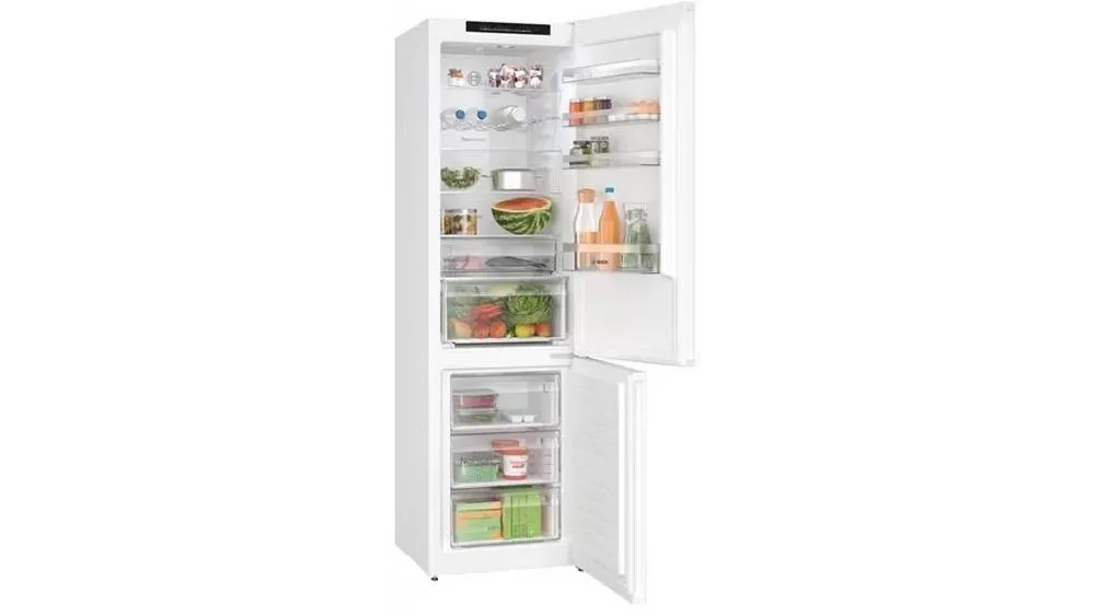 Bosch KGN392WDFG 60cm 70/30 Total No Frost Fridge Freezer - White