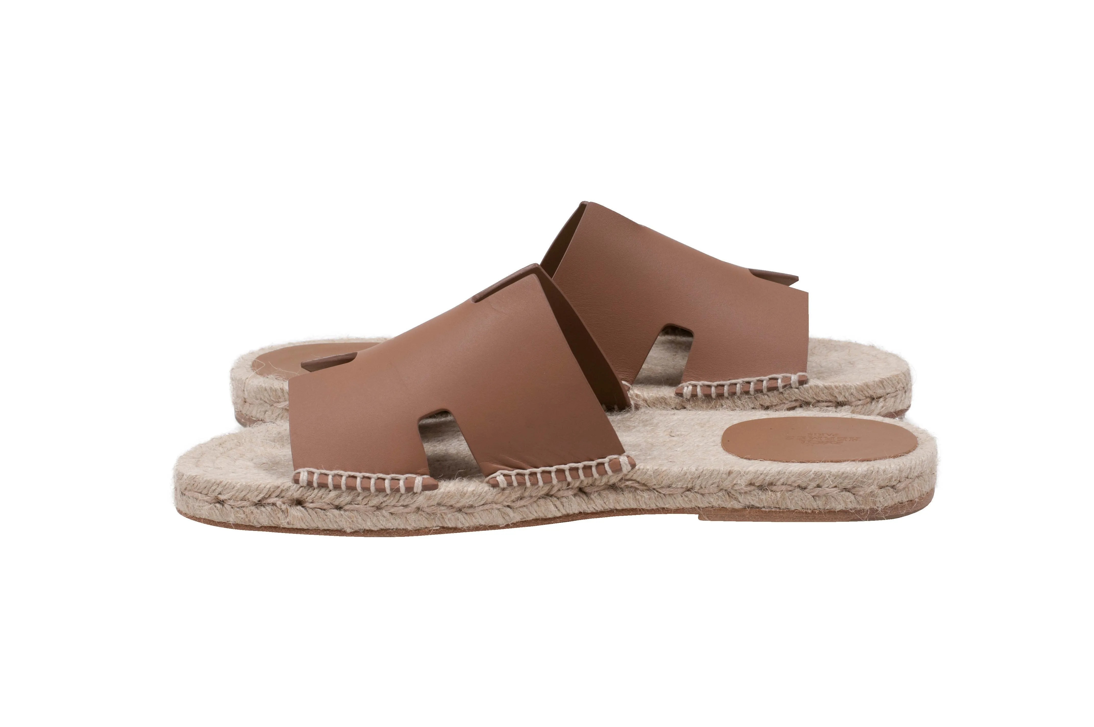 Brown Antigua Espadrille Sandals