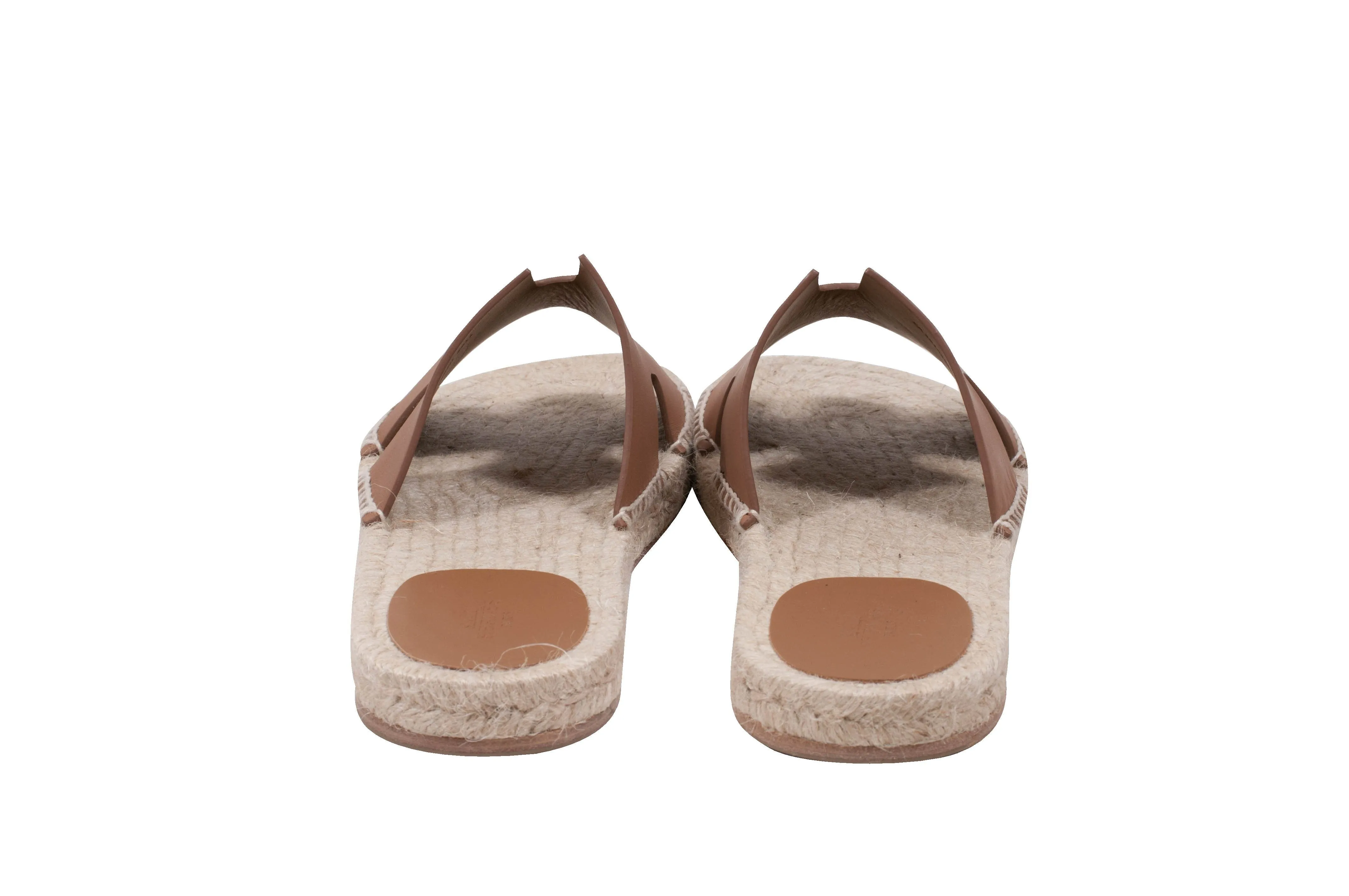 Brown Antigua Espadrille Sandals