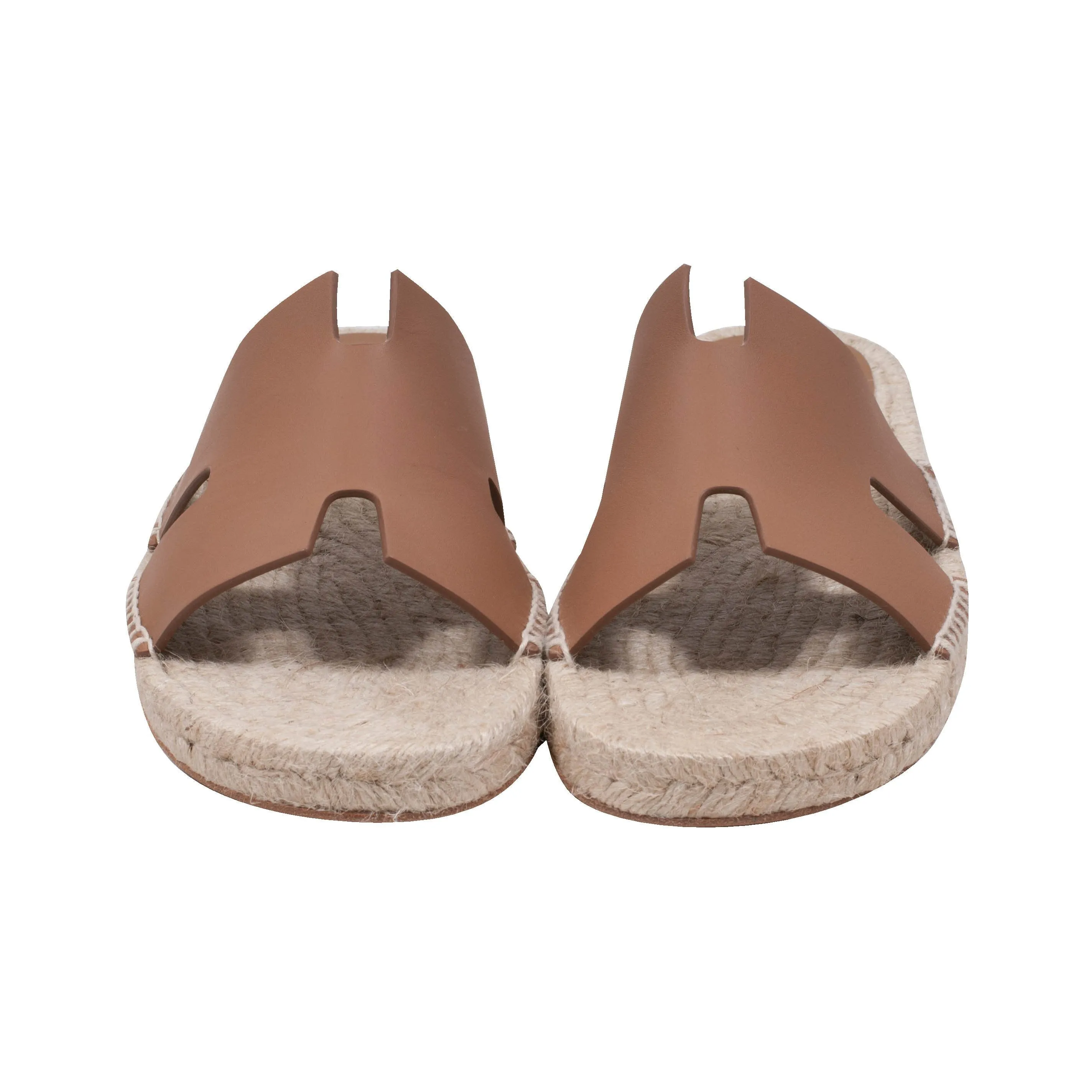 Brown Antigua Espadrille Sandals