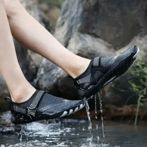 Elastic Quick Dry Aqua Shoes Plus Size Nonslip Water Shoes For Women Men - Breathable Surfing Swimming Beach Sneakers