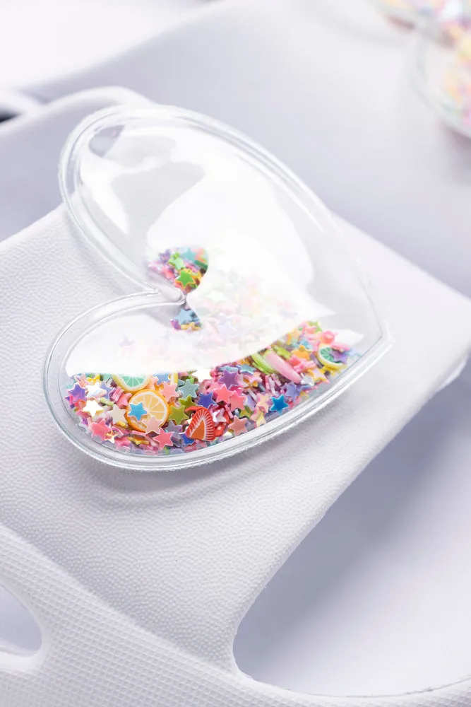 Heart Slide White