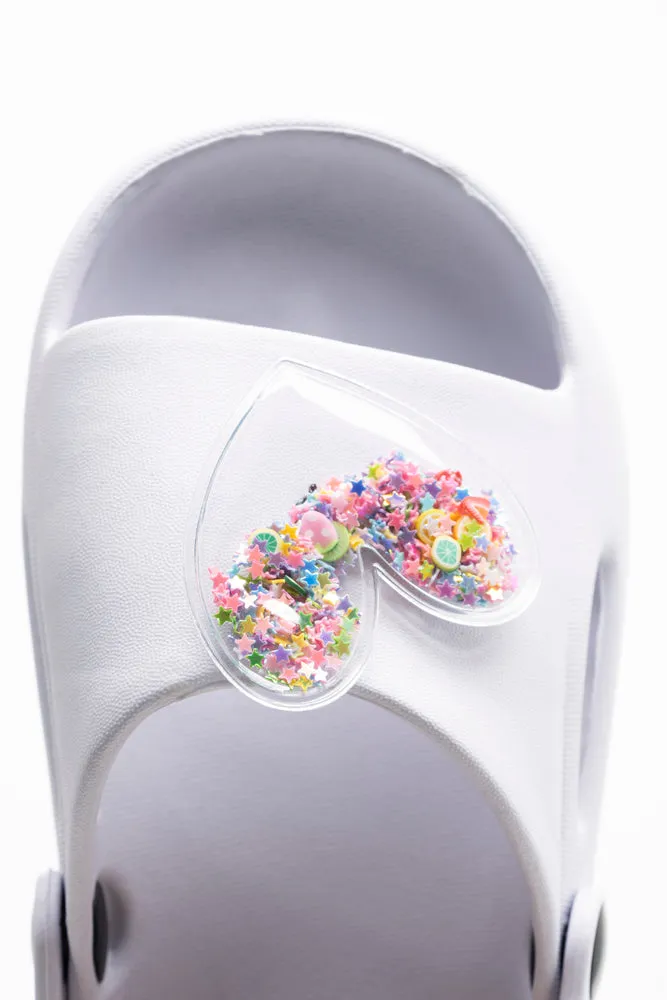 Heart Slide White