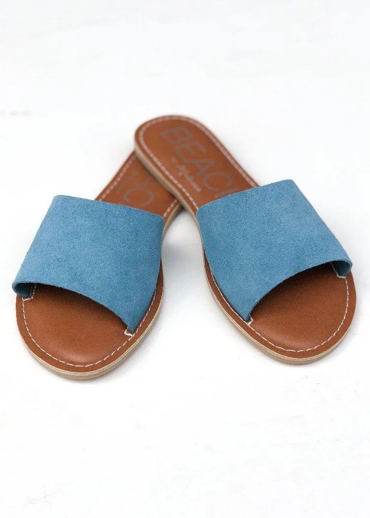 Matisse Cabana Slide - Blue-***FINAL SALE***