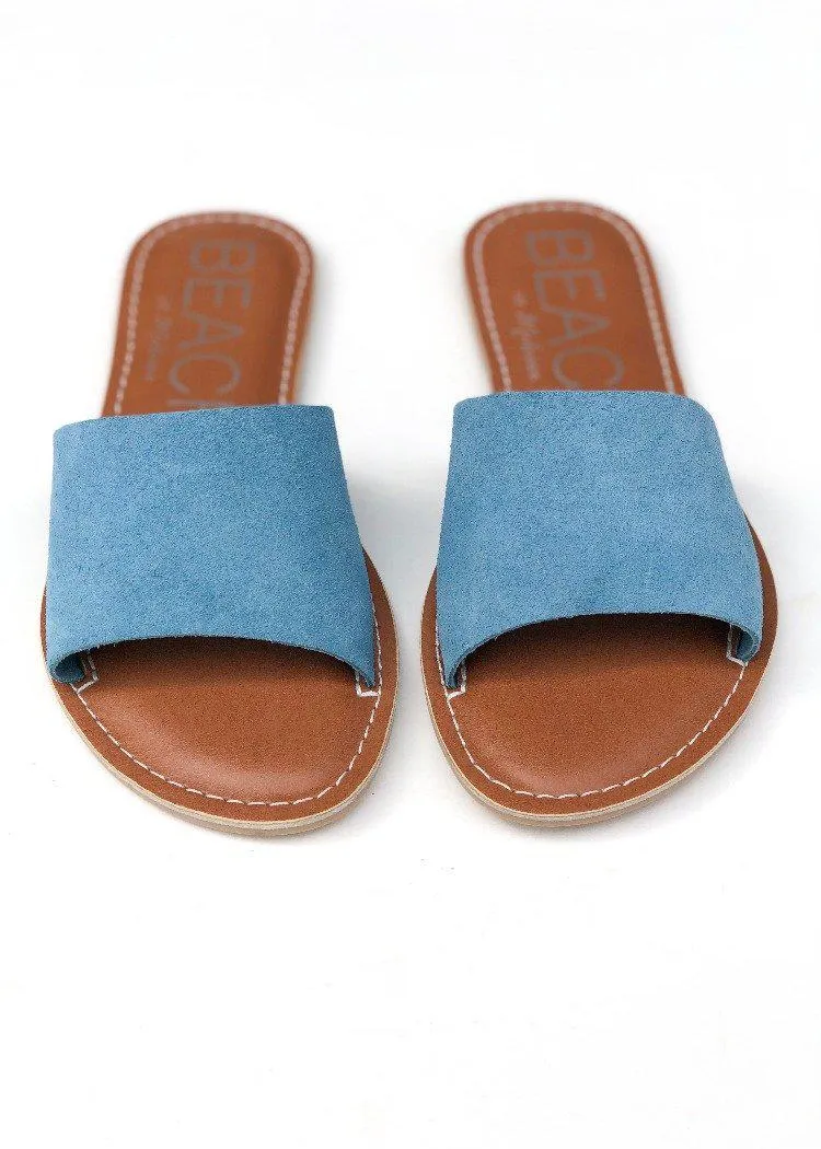 Matisse Cabana Slide - Blue-***FINAL SALE***