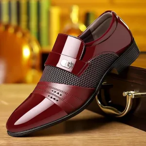 Men's Classic Slip-On Loafers - Elegant and Comfortable