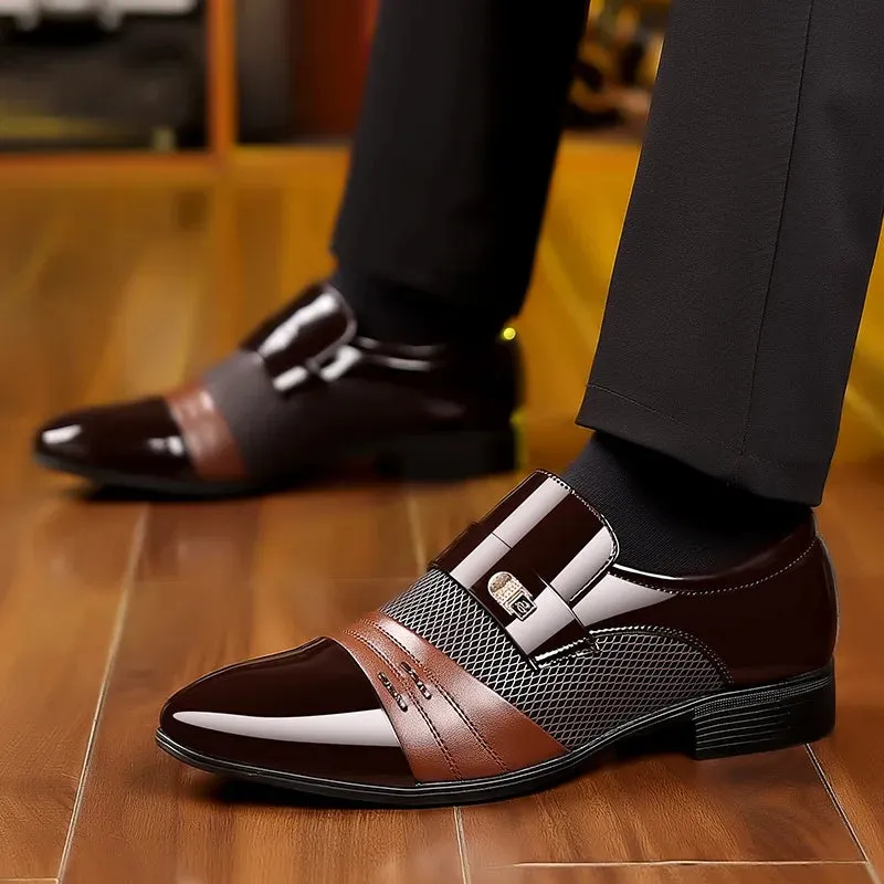 Men's Classic Slip-On Loafers - Elegant and Comfortable