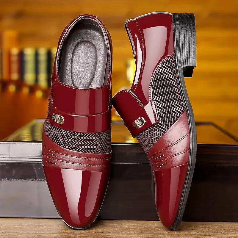 Men's Classic Slip-On Loafers - Elegant and Comfortable