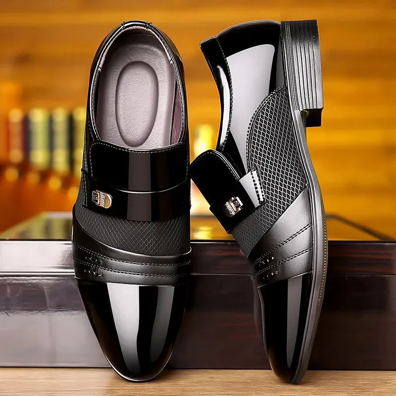 Men's Classic Slip-On Loafers - Elegant and Comfortable