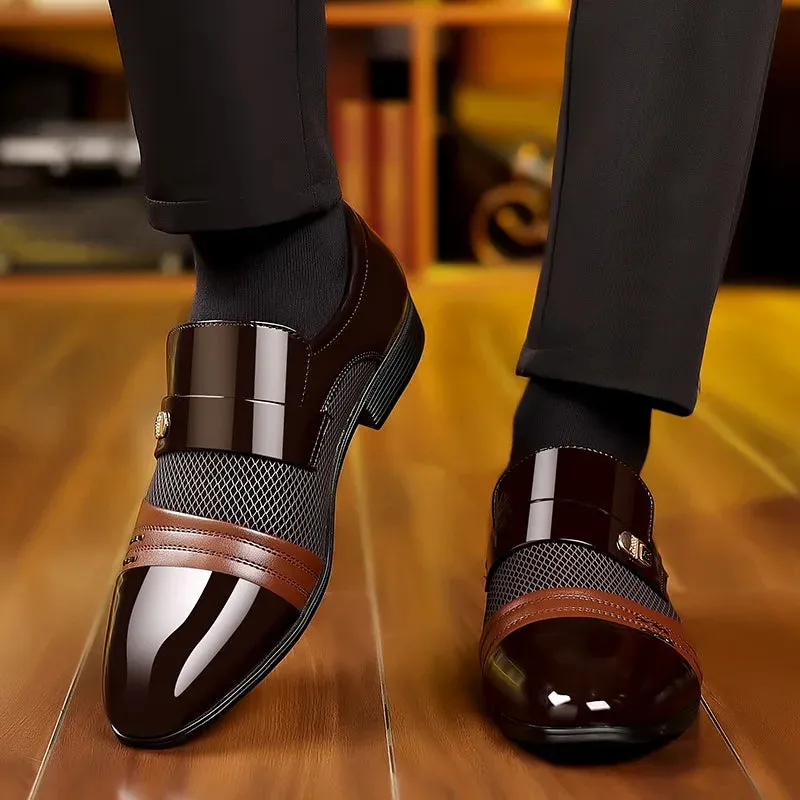 Men's Classic Slip-On Loafers - Elegant and Comfortable