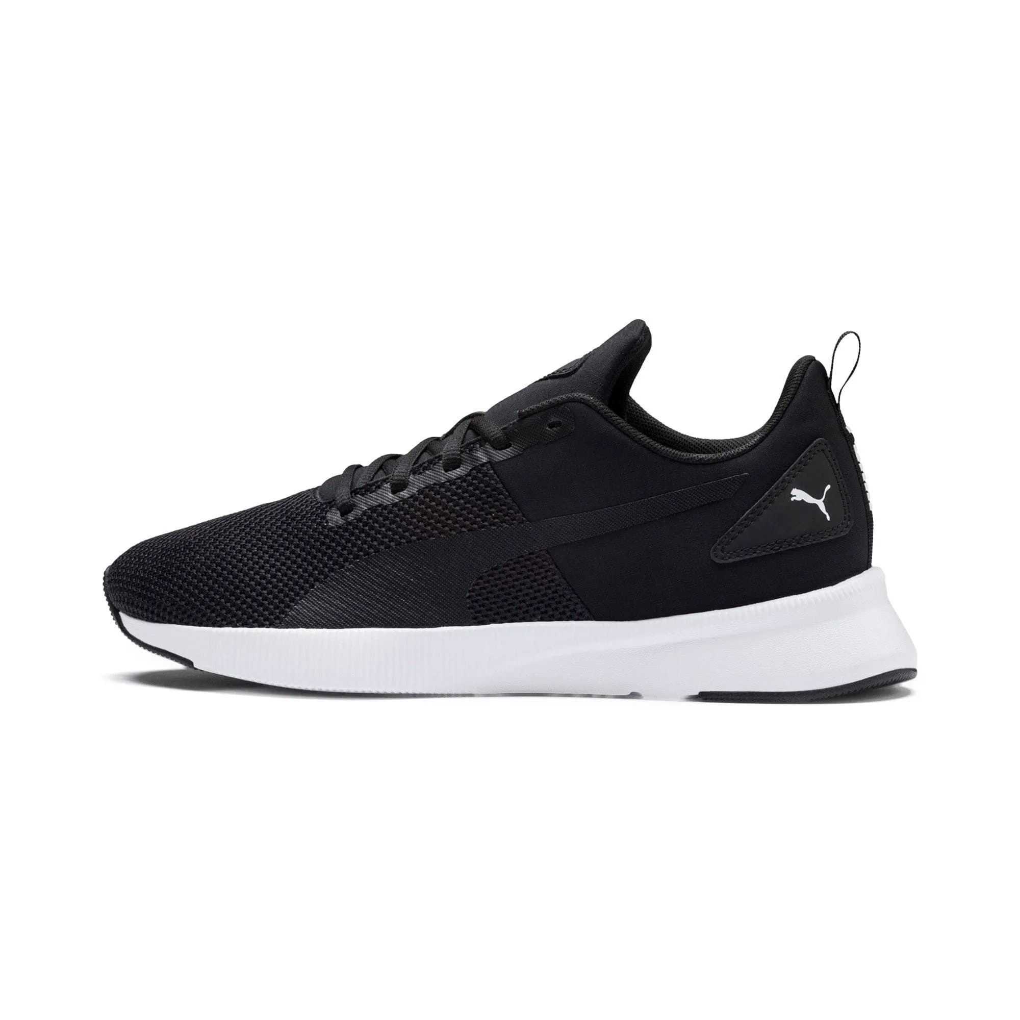 Puma Men's Flyer Running Shoes- Black