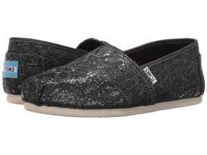 Toms - Seasonal Classics (pewter Lace Glitz) Women's Slip on Shoes