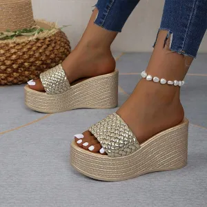 Women's Wedge Platform Sandals 81045730C
