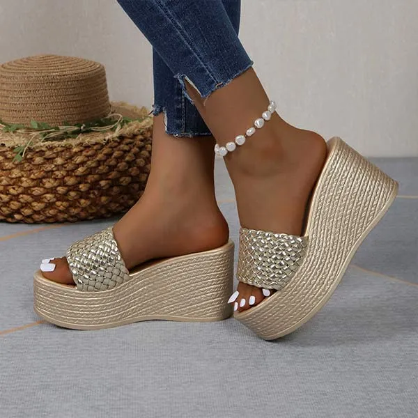 Women's Wedge Platform Sandals 81045730C