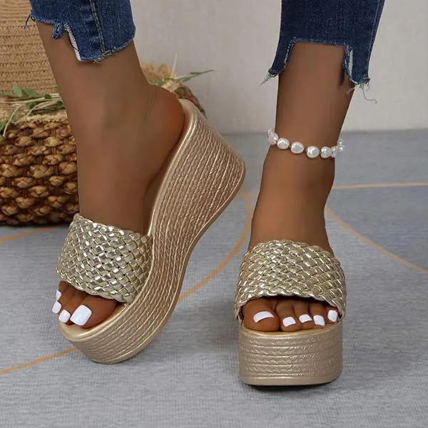 Women's Wedge Platform Sandals 81045730C