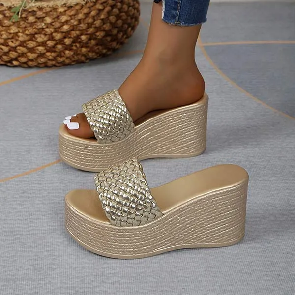 Women's Wedge Platform Sandals 81045730C