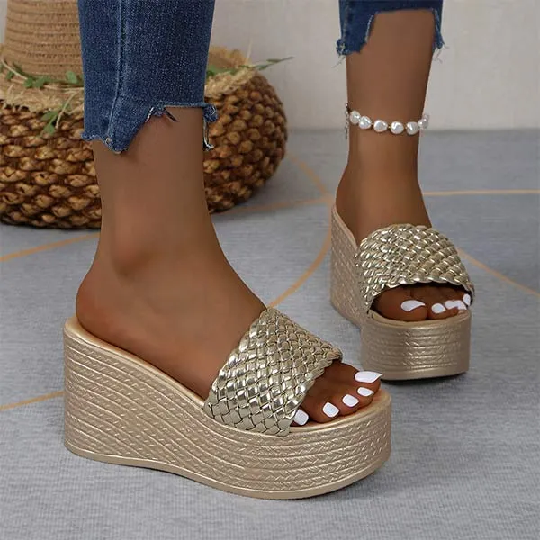 Women's Wedge Platform Sandals 81045730C