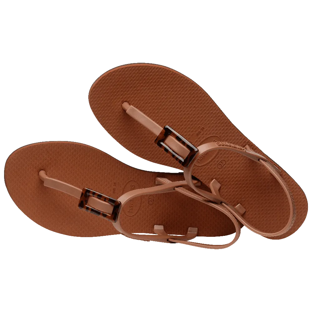 You Paraty Buckle Turtle Sandals