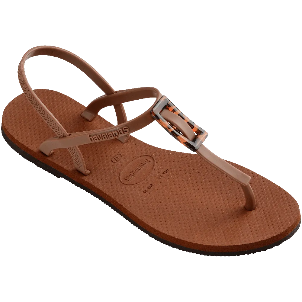 You Paraty Buckle Turtle Sandals