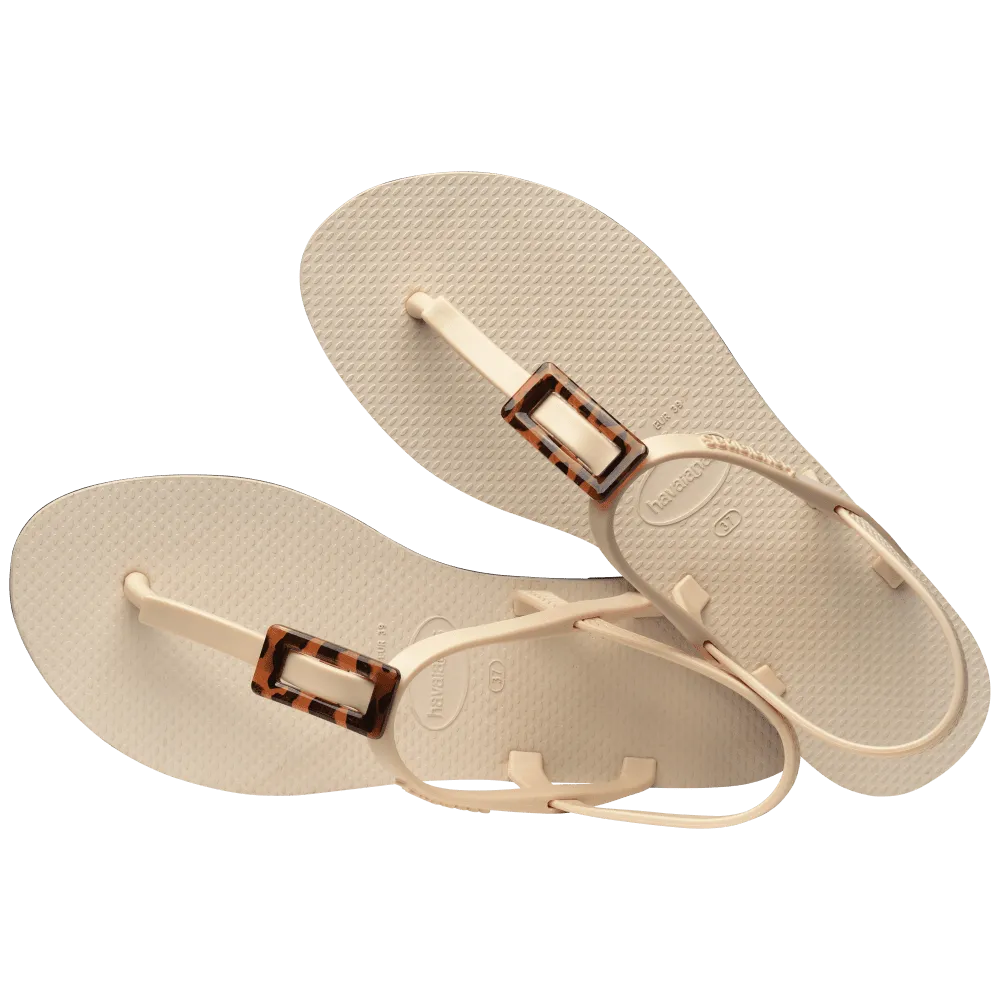 You Paraty Buckle Turtle Sandals